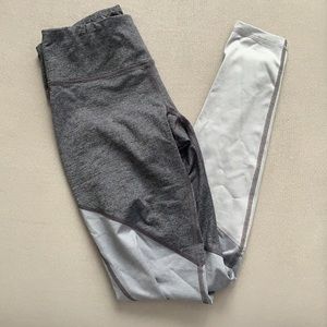 Gray ombré athletic leggings